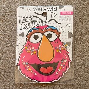 Wet n Wild Sesame Street Telly Triangles Gem Face Mask Limited Edition